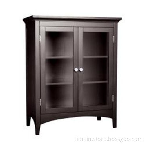 Bathroom Cabinet, Made of MDF and Glass